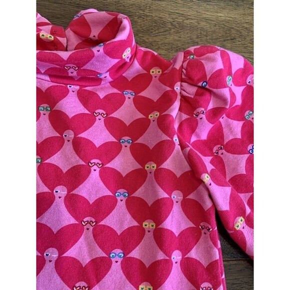 Rare 3T Puff Sleeve High Neck Retro Style Agatha Ruiz De La Prada Dress - Picture 3 of 3